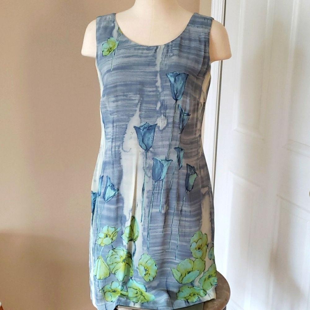 Jeremy Scott vintage sleeveless pencil 👗 dress